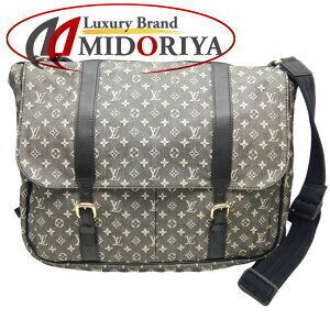 Louis Vuitton Sac Maman Crossbody Shoulder Bag Monogram Noir Black